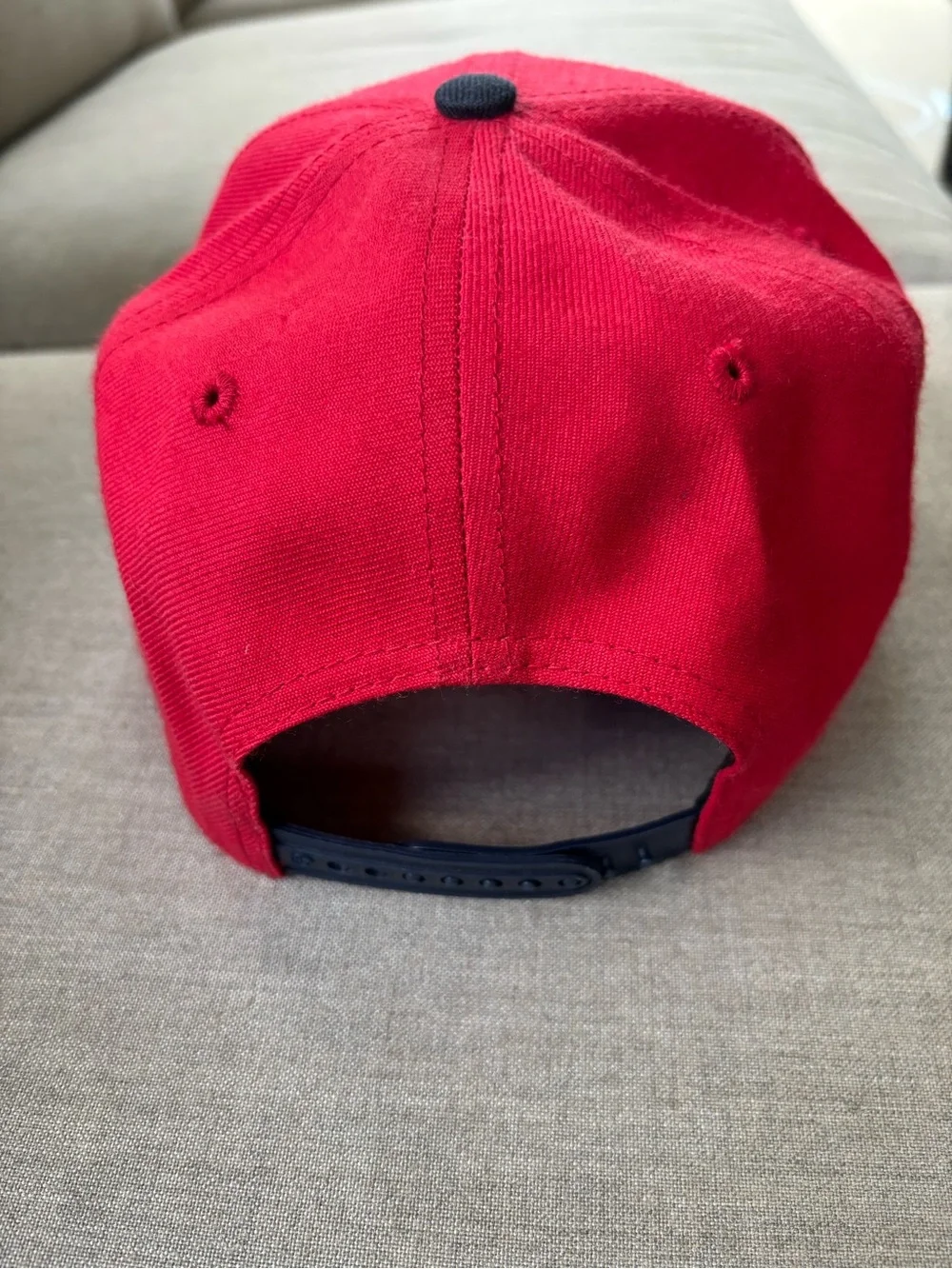 Washington Wizards ’47 Brand Snapback Hat NBA Red Navy OSFA Adjustable Cap